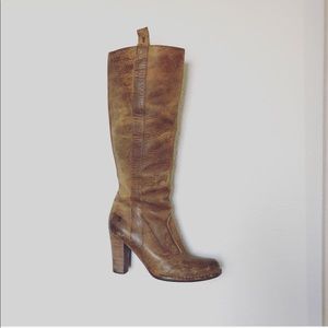 Frye's leather boots